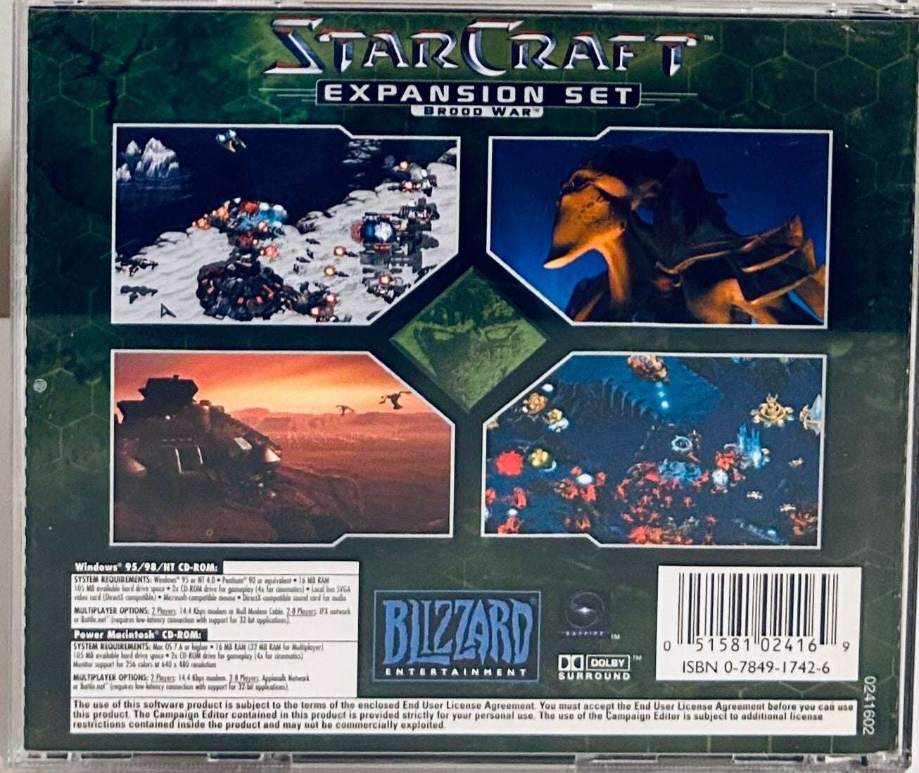 StarCraft Expansion Pack: Brood War (PC, 1998) image 2