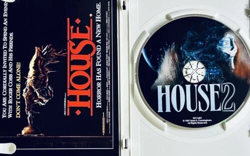 "House 2" (DVD, 2001) House 2 ONLY Anchor Bay Horror w/ Inserts *NO House 1*GR1 image 2