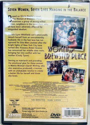 Women of Brewster Place (DVD, 1989) Drama Xenon Pictures Oprah Winfrey NEW*GR1 image 1