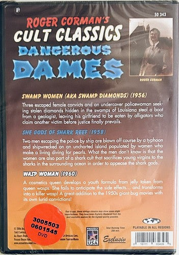 Roger Cormans Cult Classics - Dangerous Dames (DVD, 2006) Unopened w/ Damage image 3