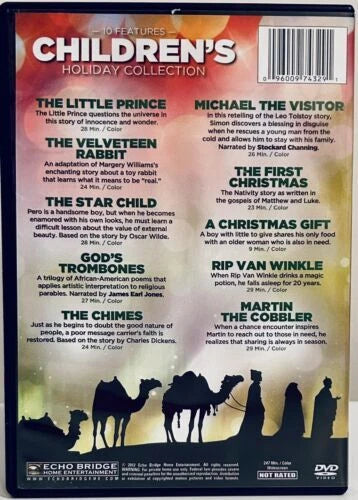 10 Movie Childrens Holiday Collection (DVD, 2011) Echo Bridge Not Rated *001 image 1