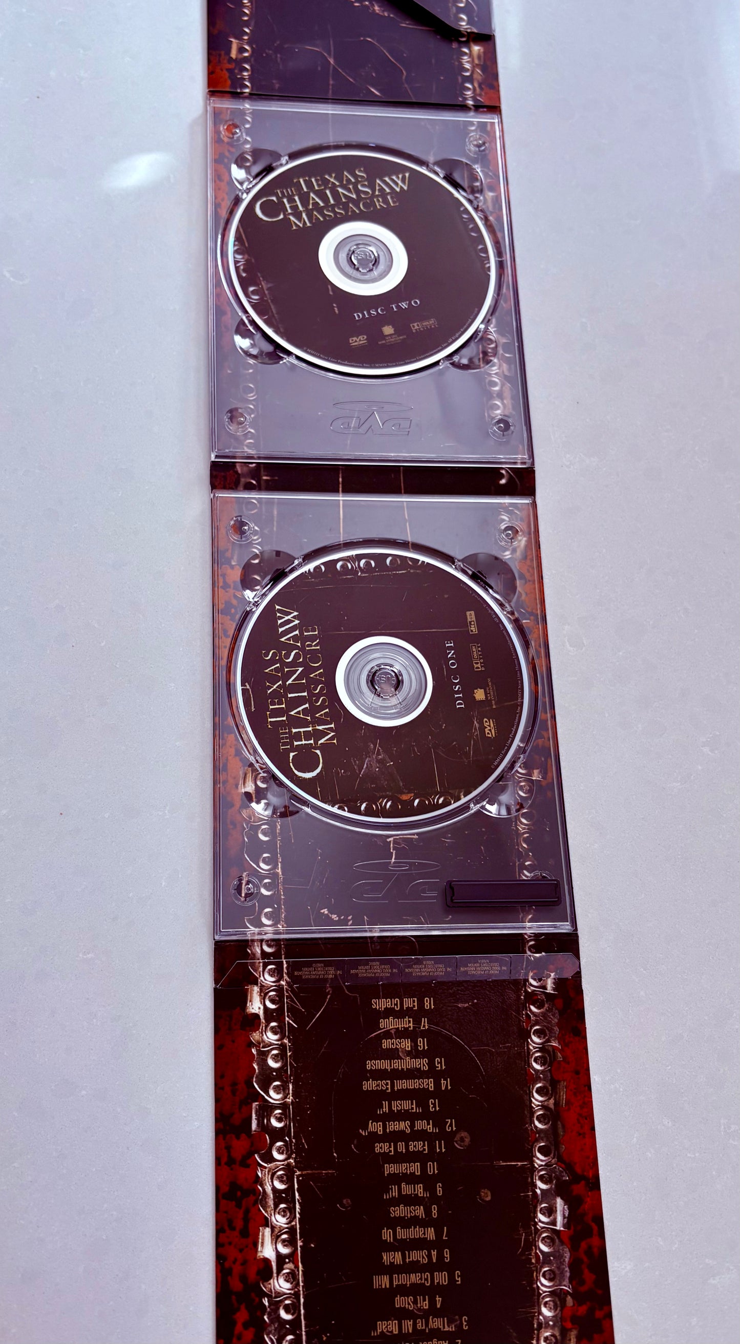 La matanza de Texas (DVD 2003) New Line Platinum Series Horror Jessica Biel OOP