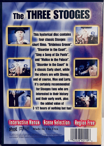 The Three Stooges / Disorder in the Court / Brideless Groom / Sing a Song of Six image 2