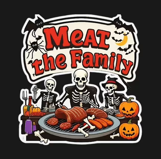 Meat the Family: A Playful, Spooky Design