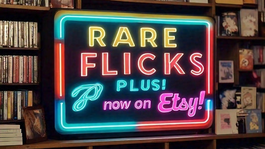 Rare Flicks Plus! Lands on Etsy: Your One-Stop-Shop for Spooky and Rare Cinema Merch!