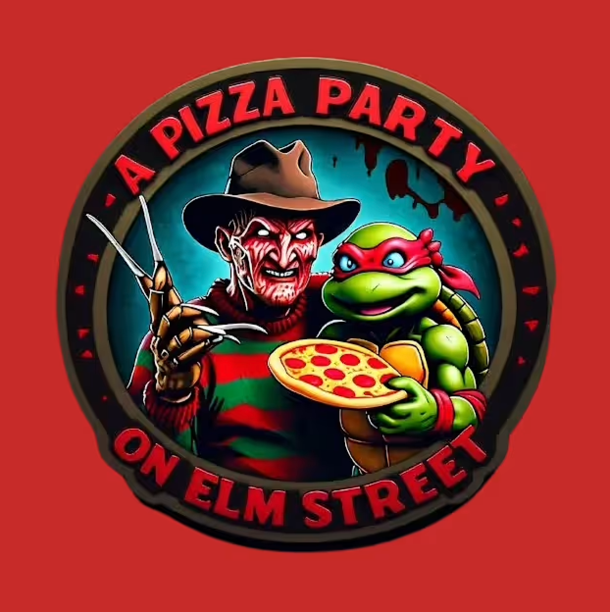 A Pizza Party on Elm St.