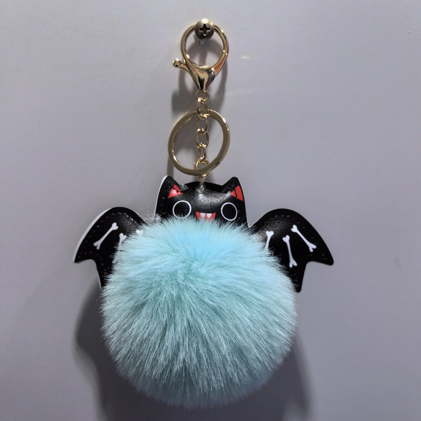 Summer Halloween Keychain Cartoon Leather