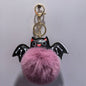 Summer Halloween Keychain Cartoon Leather