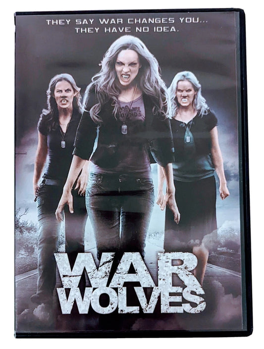 War Wolves (DVD 2009) Cult Creature Horror Sci-FI Region 1 Natasha Alam image 0