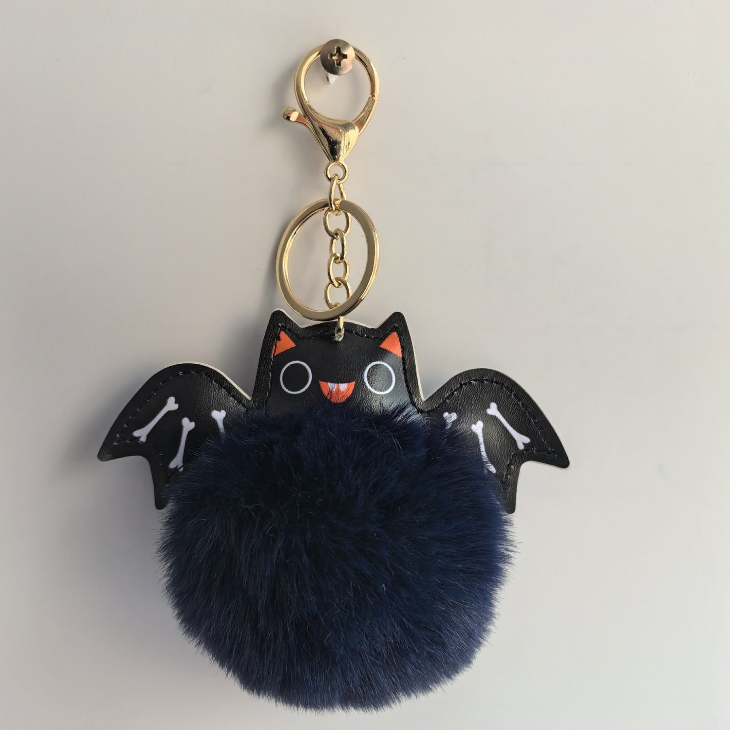 Summer Halloween Keychain Cartoon Leather