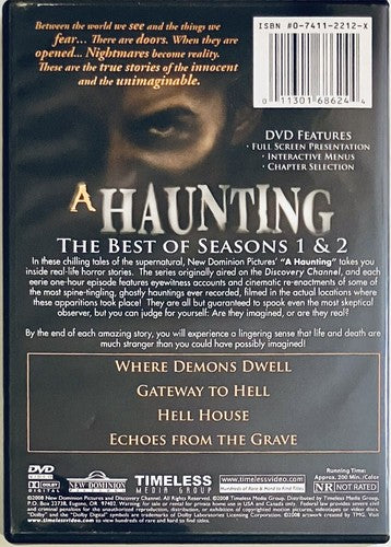 A HAUNTING: BEST OF SEASONS 1 & 2 (DVD) As Seen on Discovery Channel *A11 image 1