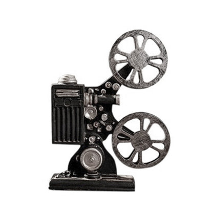 Retro Nostalgic Film Projector Model Props Creative Cinema Ornaments For Taking Photos Resin Crafts