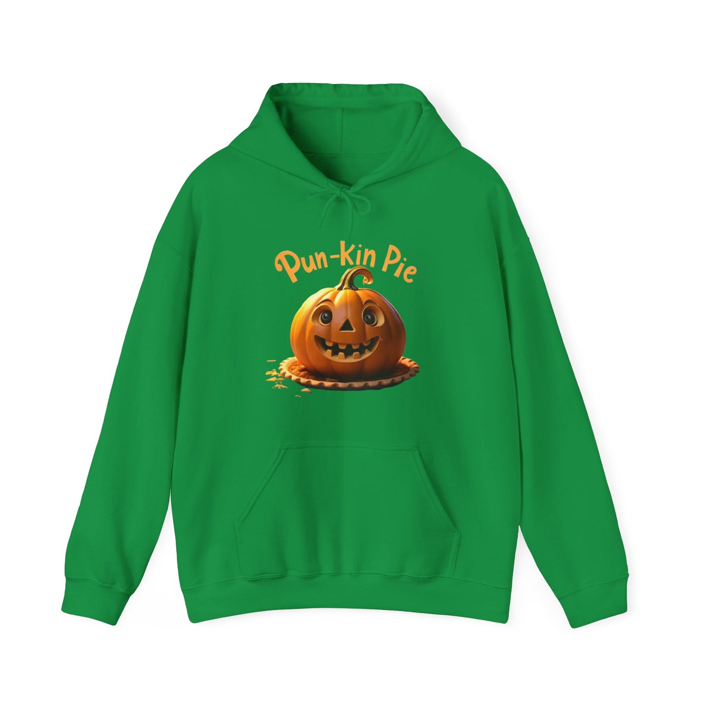 Cozy Pun-Kin Pie Hoodie - Soft Heavy Blend Sweatshirt for Fall