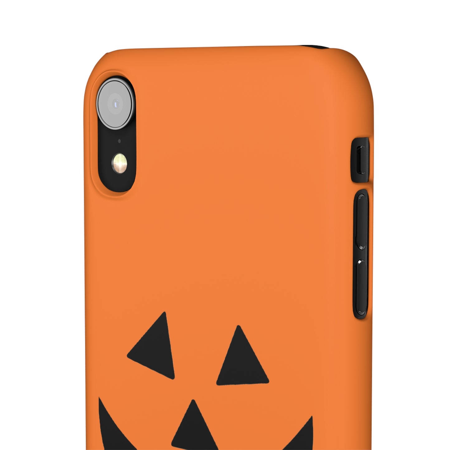 Estuche para teléfono con forma de calabaza tradicional y fundas a presión