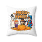 Hello Fall (front) Pun-Kin Pie (Back) Spun Polyester Square Pillow