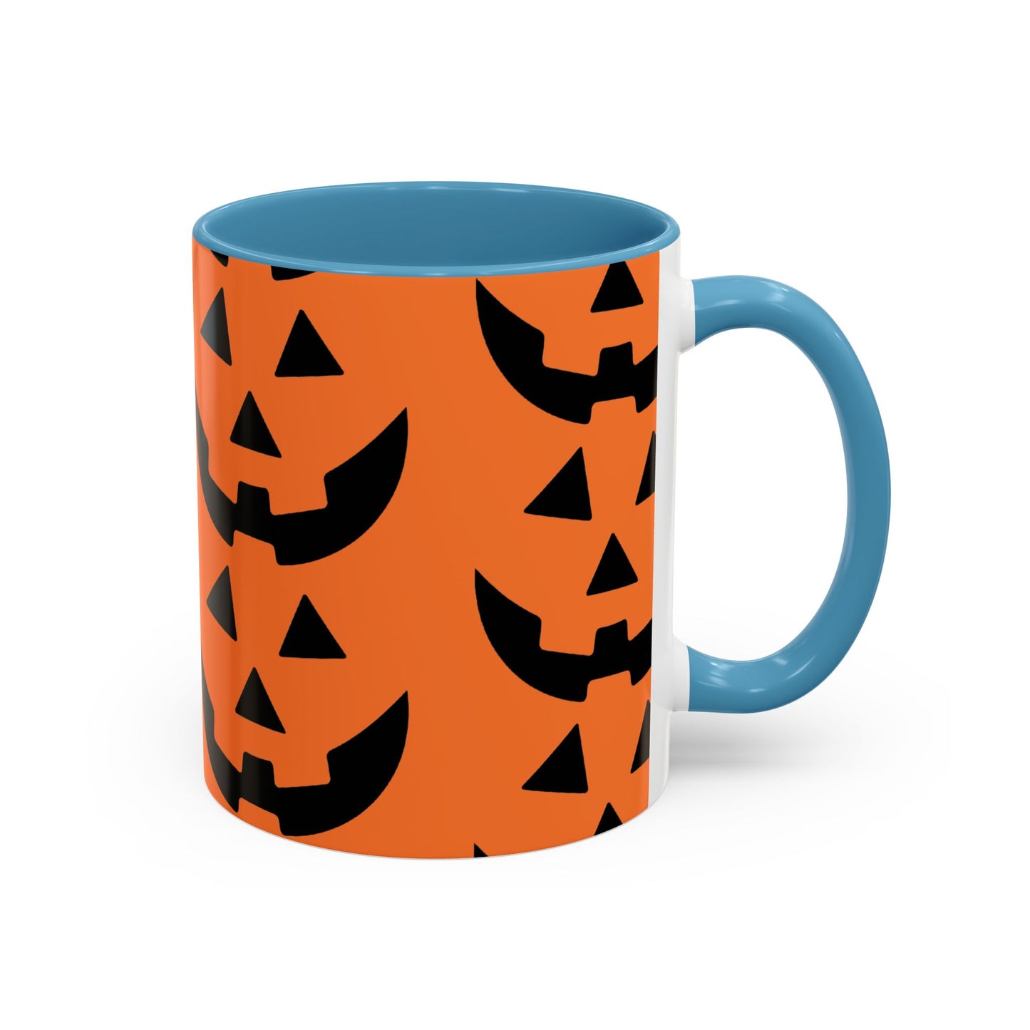 Traditional Jack-o'-Lantern Accent Coffee Mug (11, 15oz)