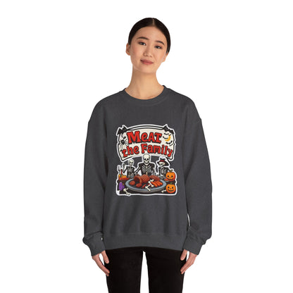 Meat the Family Unisex Heavy Blend™ Crewneck Sweatshirt