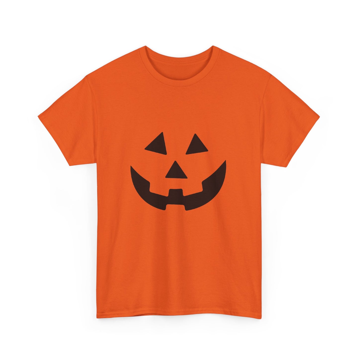 Traditional Jack-o'-Lantern Unisex Heavy Cotton Tee