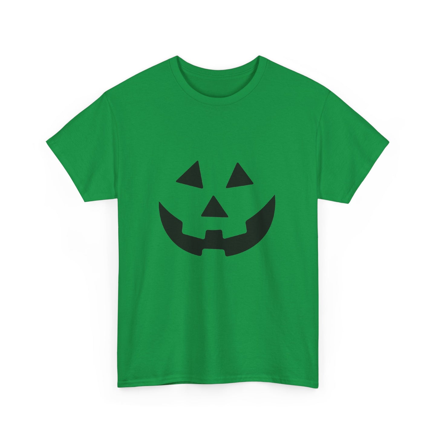 Camiseta unisex de algodón grueso con la tradicional calabaza de Halloween