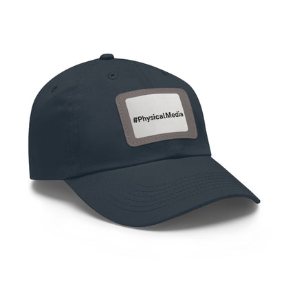 Rare Flicks Plus! PhysicalMedia Dad Hat with Leather Patch