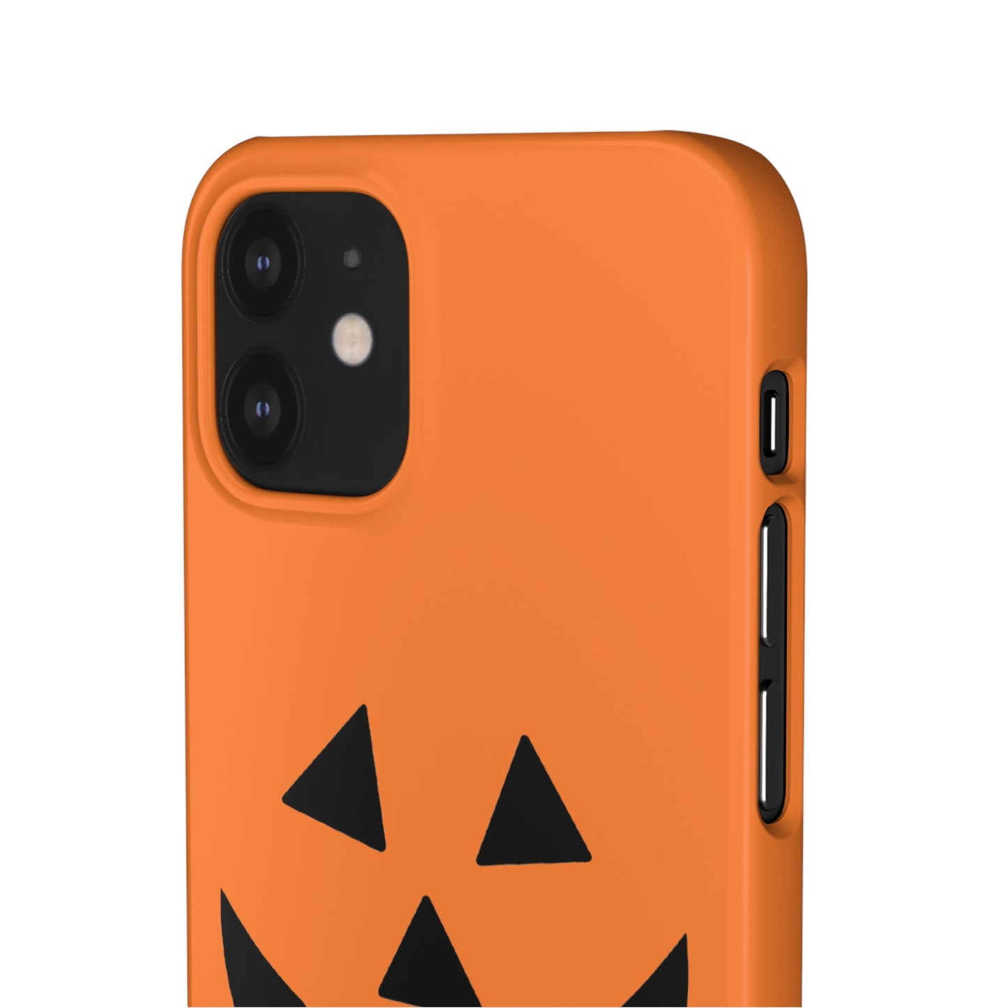 Estuche para teléfono con forma de calabaza tradicional y fundas a presión