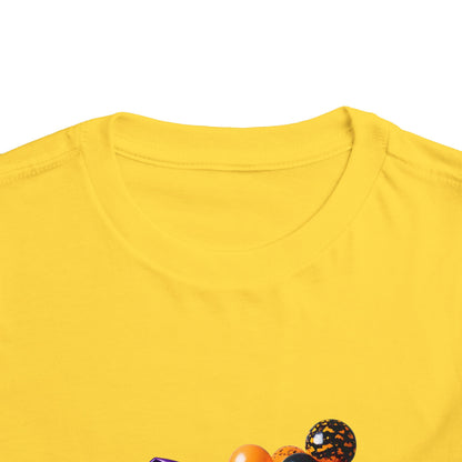 Halloween Scene Toddler Short Sleeve Tee