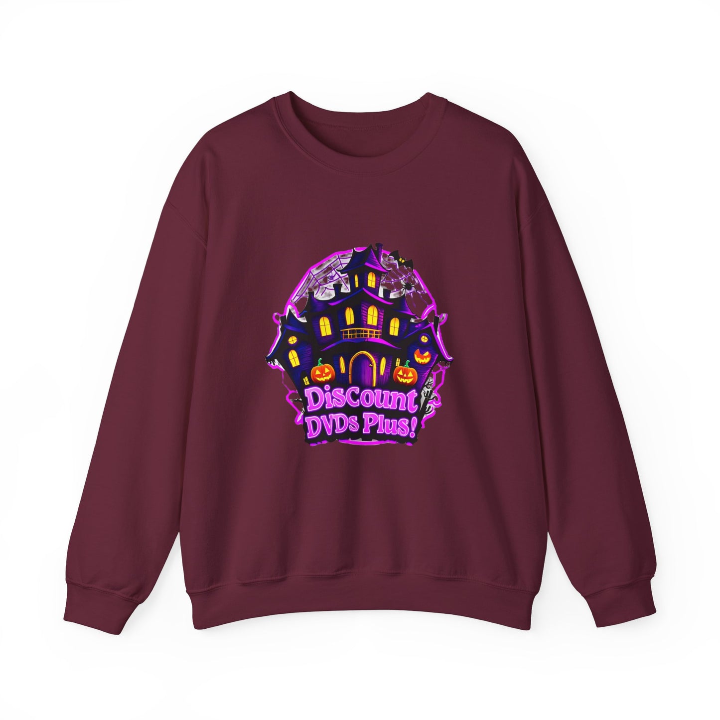 DDP! Logo Front & Back - Unisex Heavy Blend™ Crewneck Sweatshirt