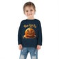 Pun-Kin Pie Design Toddler Long Sleeve Tee