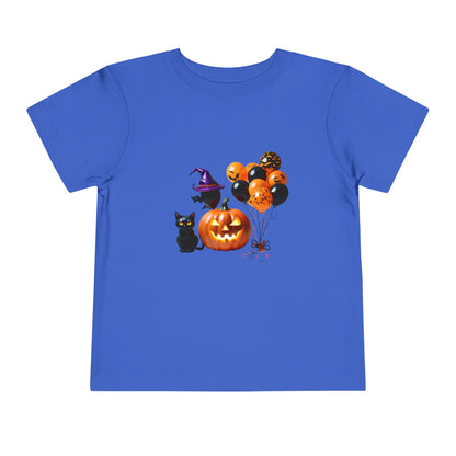 Halloween Scene Toddler Short Sleeve Tee