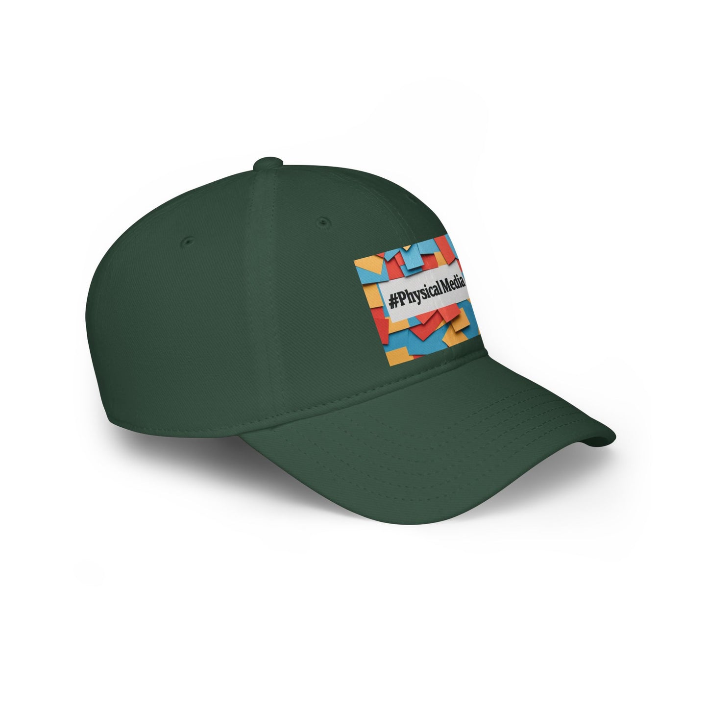 Hashtag PhysicalMedia - Low Profile Baseball Cap