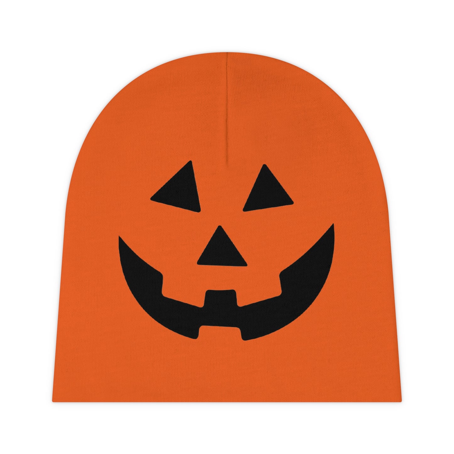 Traditional Jack-o'-Lantern Baby Beanie