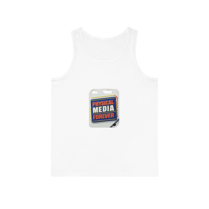 Physical Media Forever! Unisex Softstyle™ Tank Top