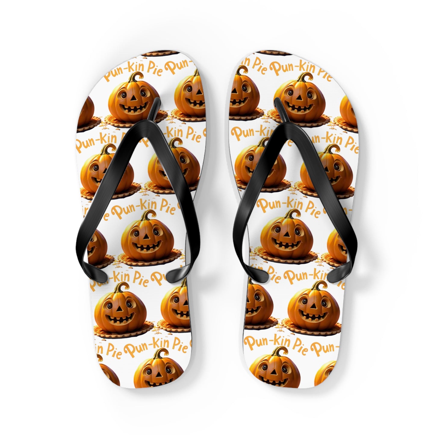 Chanclas con diseño de pastel Pun-Kin