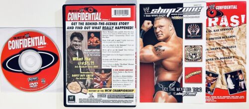 WWE Best of Confidential Volume 1 (DVD, 2003) w/ Inserts Sport/Documentary *GR1