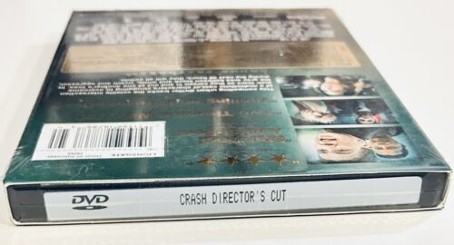 Crash (DVD 2004) 2-Disc Director's Cut Crime/Thriller w/ Slipcover Brane NEW*GR1