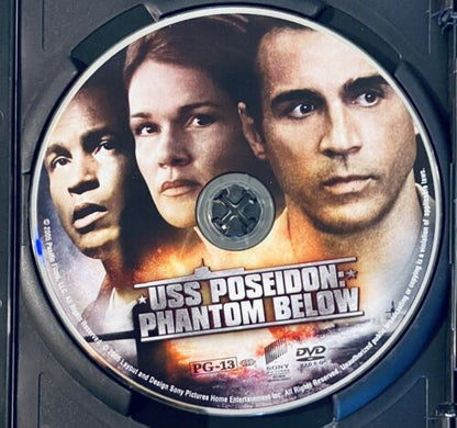 USS Poseidon: Phantom Below (DVD, 2006) Bilingual Catherine Dent w/ Insert **GR3