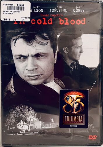 In Cold Blood (DVD 1967) Crime/Biography, Robert Blake Truman Capote OOP NEW*GR1 Default Title