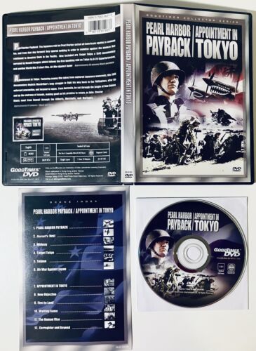 Pearl Harbor Payback/Appointment in Tokyo (DVD, 2001) w/ Insert *WD1 Default Title