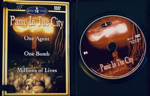 Panic in the City (DVD, 1999) w/ Insert 1968 NR Sci-Fi Thriller Soviet*GR3