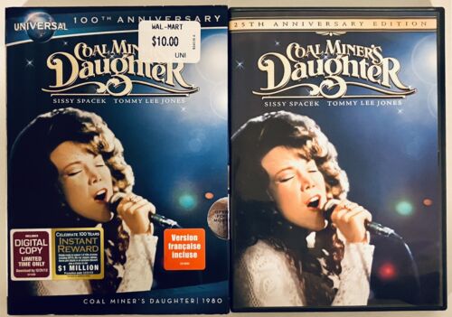 Coal Miners Daughter (DVD, 2012, Bilingual 100th Anniversary) w/ Slipcover