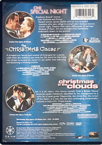 One Special Night/The Christmas Clause/Christmas in the Clouds (DVD, 2011) *GR1