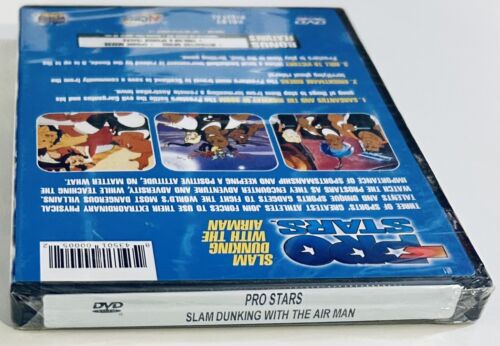 Pro Stars Slamdunking with the Airman (DVD, 2007) Michael Jordan OOP NEW *GR1