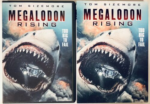 Megalodon Rising (DVD 2021) w/ Slipcover Region 1 Horror Shark Tom Sizemore