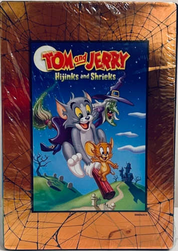 Tom and Jerry: Hijinks and Shrieks (DVD 2003) w/ Slipcover Halloween NEW