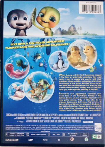 A Turtle's Tale 2 - Sammy's Escape From Paradise (DVD 2012) eOne EN/FR *DS1