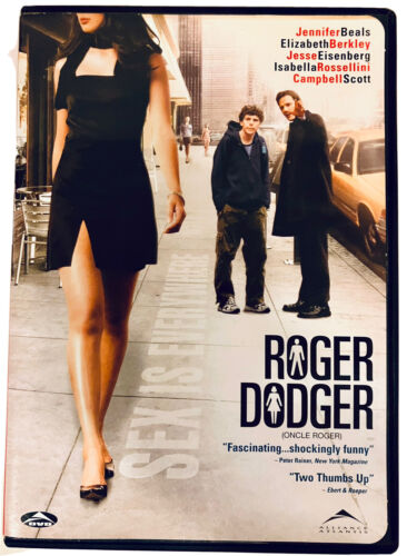 Roger Dodger (DVD, 2003) w/ insert Widescreen Jennifer Beals *D23