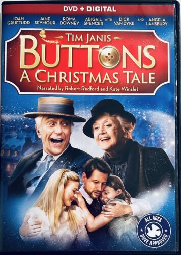 Buttons: A Christmas Tale (DVD 2018) Dick Van Dyke Angela Lansbury*GR1