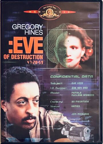 Eve Of Destruction (DVD, 2003) Gregory Hines Thriller MGM 1991 OOP *GR1