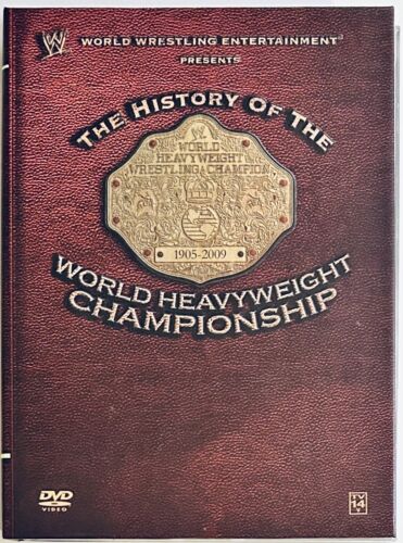 WWE: History of the World Heavyweight Championship (2009) 3-Disc Box Set *FV1