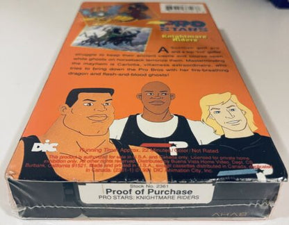 PRO STARS Knightmare Riders VHS Michael Jordan Gretzky Bo Jackson NEW SEALED